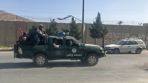 Bojovnci Tlibnu v Kbulu (16. srpna 2021)