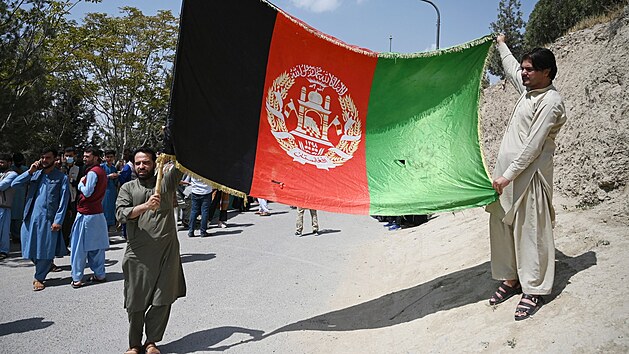 Oslavy Dne nezvislosti Afghnistnu v Kbulu (19. srpna 2021)