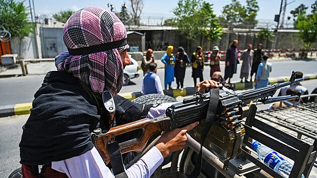 Tálibánští bojovníci obsadili Kábul. (16. srpna 2021)