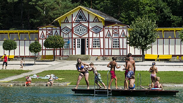 Koupali�t� Dachova bylo otev�eno u� t�m�� p�ed sto lety v roce 1925.