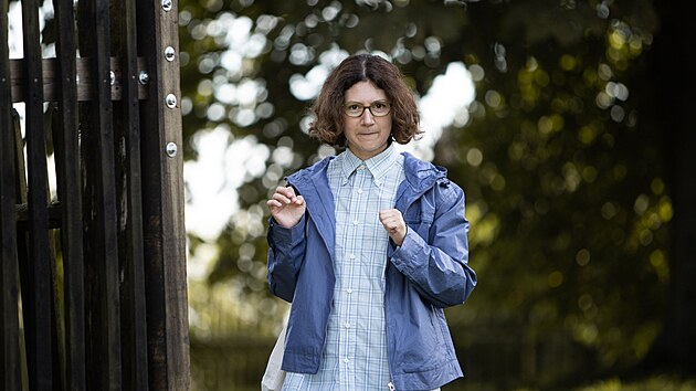 Martha Issov� p�i nat��en� filmu Buko