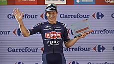 Jasper Philipsen z týmu Alpecin-Fenix zvít�zil ve druhé etap� na Vuelt�.