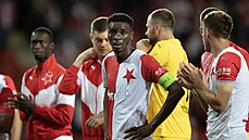Ibrahim Traoré (Slavia) dohrál utkání 4. pedkola Evropské ligy proti Legii...