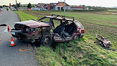 U Hlinska pod Hostýnem se stala nehoda s tragickými následky, Jeden �lov�k...