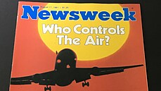 asopis Newsweek s texty o stávce PATCO v lét 1981.