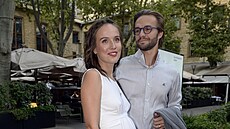 Tereza Ramba a její manžel Matyáš Ramba (Praha, 11. srpna 2021)