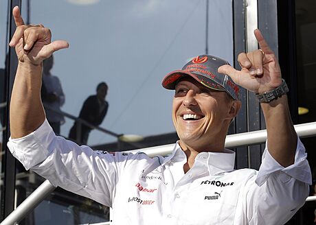 Michael Schumacher v roce 2012.