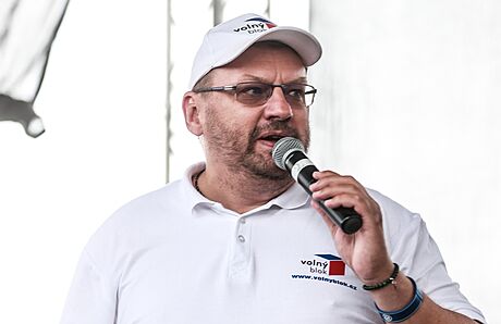 Poslanec Lubomír Volný (28. srpna 2021)