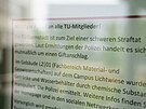 Varování pro studenty a zamstnance Technické univerzity v nmeckém Darmstadtu,...