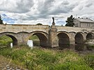 Svatoj�nsk� most v Litovli na Olomoucku, kter� je nejstar��m funk�n�m kamenn�m...