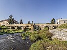 Svatoj�nsk� most v Litovli na Olomoucku, kter� je nejstar��m funk�n�m kamenn�m...