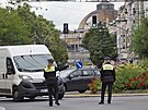 Stední ást Americké tídy v Plzni je nov uzavena pro auta mimo MHD. Vjezdy...