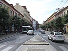 Provoz v ulici Americká v Plzni ped uzavením. (16.8. 2021)