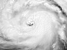Satelitní snímek hurikánu Ida (29. srpna 2021).