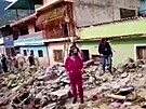 Pi povodních v západní Venezuele zemelo nejmén dvacet lidí