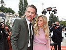 Ethan Hawke a Ryan Shawhughesová (Karlovy Vary, 28. srpna 2021)