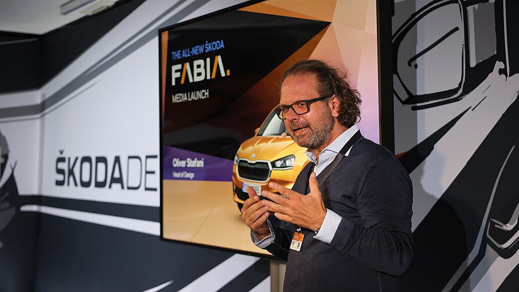 éfdesignér kody Auto Oliver Stefani pedstavuje novou kodu Fabii.
