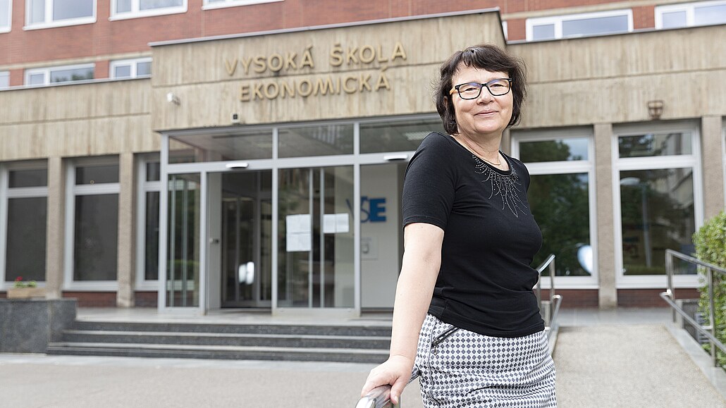 Rektorka Vysoké �koly ekonomické Hana Machková