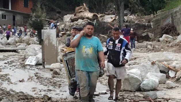 Záplavy ve Venezuele si vyžádaly už 20 obětí. (26. srpna 2021)