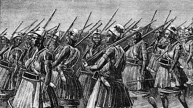 Takzvané Dahomejské Amazonky byly obávanou vojenskou silou. Postavily se i francouzským kolonizátorům. (1. ledna 1877)