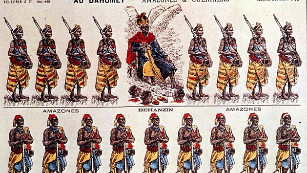 Takzvan Dahomejsk Amazonky byly obvanou vojenskou silou. Postavily se i francouzskm koloniztorm.