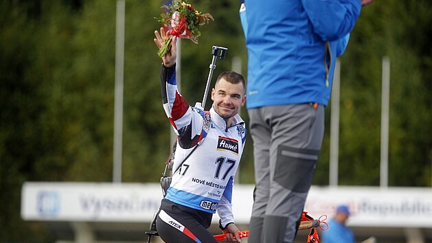 Michal Krm, mistr svta v biatlonu na kolekovch lych