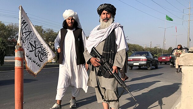Bojovníci Tálibánu (16. srpna 2021)