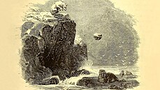 Sofistikovaný útok ledního medv�da zachytil ve své knize Charles Francis Hall.