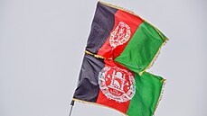 Vlajka Afghánistánu (21. srpna 2021)