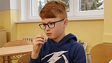 Testování žáků třetí třídy Masarykovy základní školy Litoměřice (12. duna 2021)