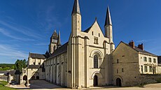 Francouzské opatství Fontevraud v údolí řeky Loiry ve svém areálu otevřelo...