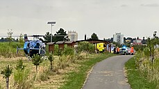 Záchraná�i zasahovali u opilé dívky na cyklostezce u �í�an. (19.8.2021)