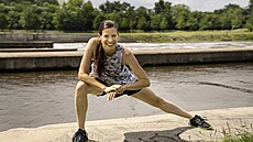 Trenérka adidas Runners Prague Dana Pernicová obula botu Adidas 4DFWD