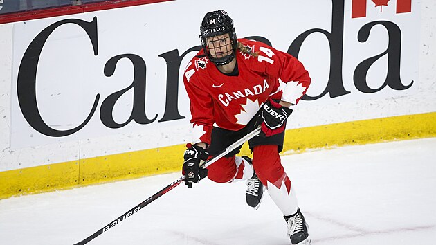 Kanadsk hokejistka Renata Fastov