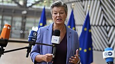 Eurokomisaka Ylva Johanssonová vyzvala lenské státy, aby jednaly rychle a...