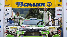 Barum Czech Rally Zlín 2021. Na snímku je posádka �íslo 2 Mikkelsen Andreas a...