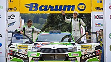 Barum Czech Rally Zlín 2021. Na snímku je posádka íslo 2 Mikkelsen Andreas a...