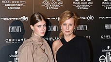 Jitka Schneiderová a její dcera Sofie vehlíková (Praha, 30. srpna 2021)