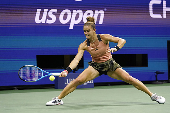 Řecká tenistka Maria Sakkariová ve čtvrtfinále US Open