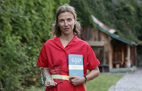 Dominika Prejdová, laureátka Literární ceny Kniního klubu (1. záí 2021)