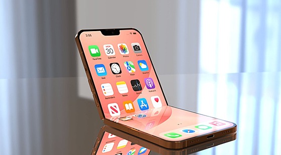 Designový koncept iPhone Flip