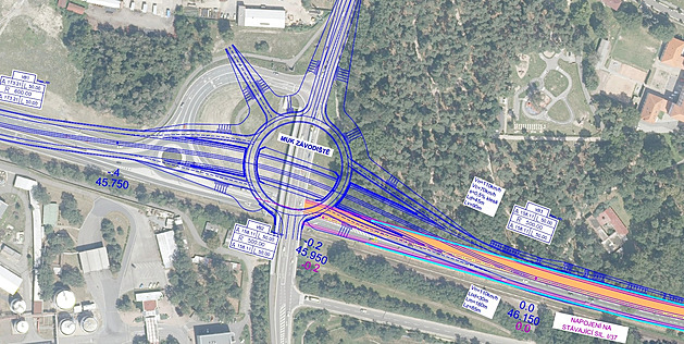 Budoucí moná podoba mimoúrovové kiovatky u pardubického závodit.