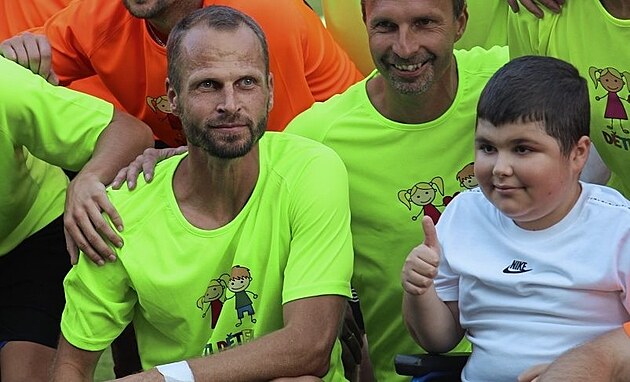 Bývalý reprezentant David Rozehnal (vlevo) byl jednou z hlavních tvá�í projektu...