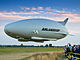 Sto metr dlouh vzducholo Airlander 10 vyuv pro svj let helium. Dky...
