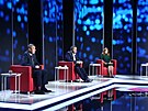 Andrej Babi, Jan Hamáek, Marian Jureka a Ivan Barto v pedvolební debat...