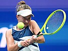 Barbora Krejíková ve tvrtfinále tenisového US Open