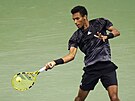 Felix Auger-Aliassime z Kanady ve tvrtfinále US Open