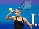 eská tenistka Karolína Plíková ve tvrtfinále US Open