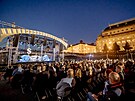 Koncertem Jiího Suchého Árie msíce zaal hudební festival Prague Sounds na...