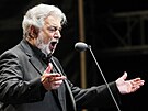 Pl�cido Domingo zazp�val v roce 2011 na z�v�r Mezin�rodn�ho hudebn�ho festivalu...